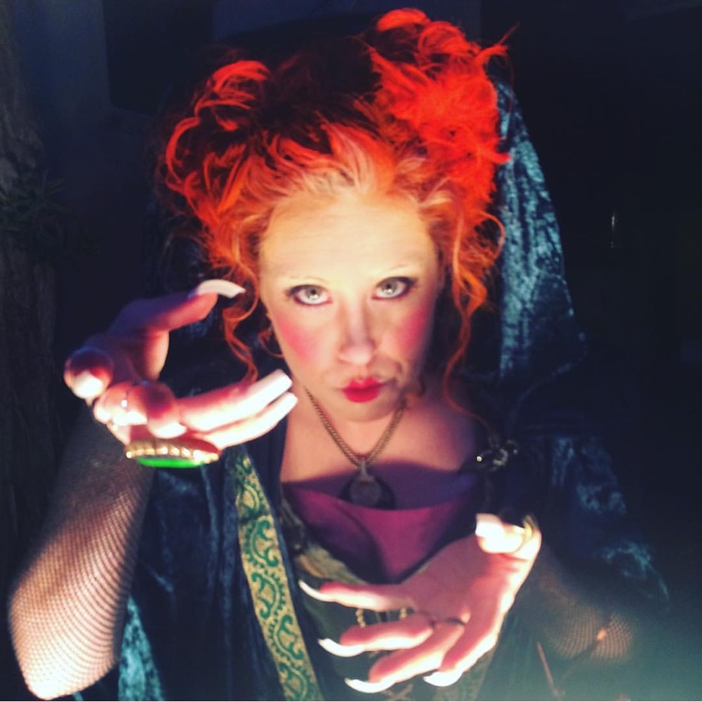 Winifred Sanderson DIY hocus pocus Halloween with costume